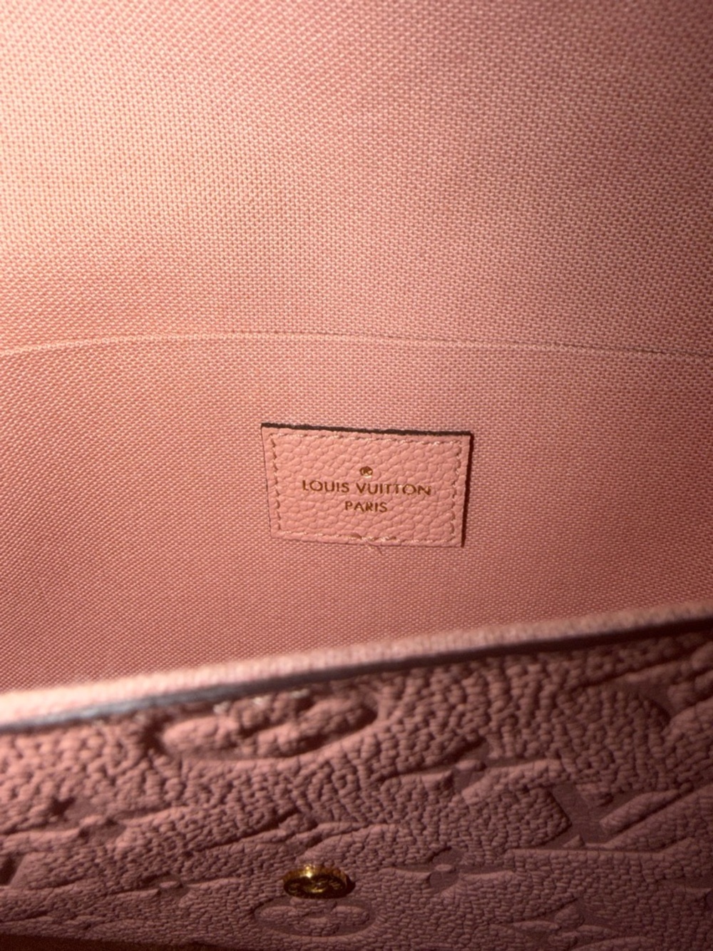 Louis Vuitton Pink Monogram Empreinte Chain Crossbody - Picture 8 of 10